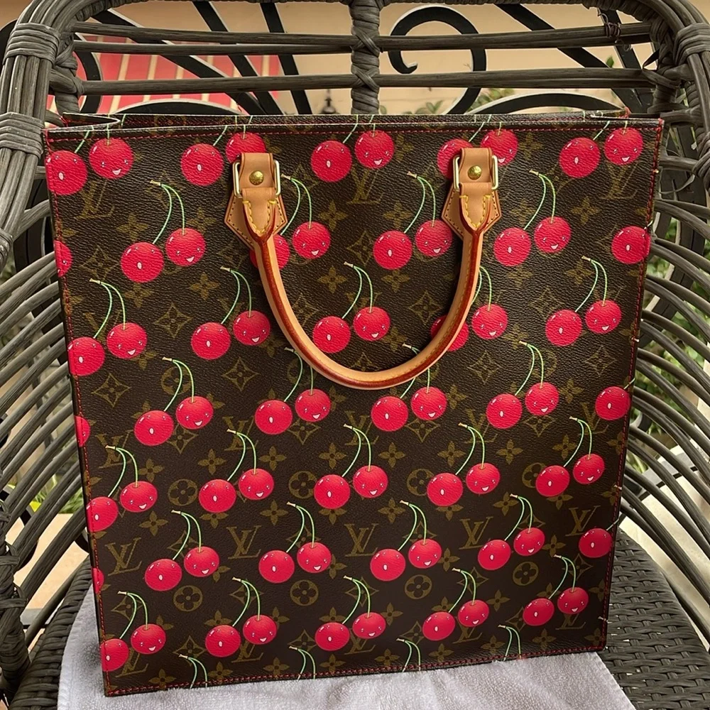 Takashi Murakami X Louis Vuitton Monogram Cerises Sac Plat - Picture 17 of 17